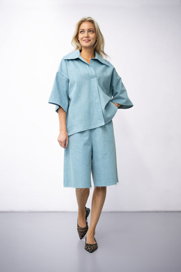 DENIM BERMUDA LIGHT BLUE