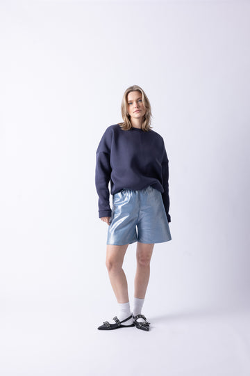 BASIC SWEATER BLUE