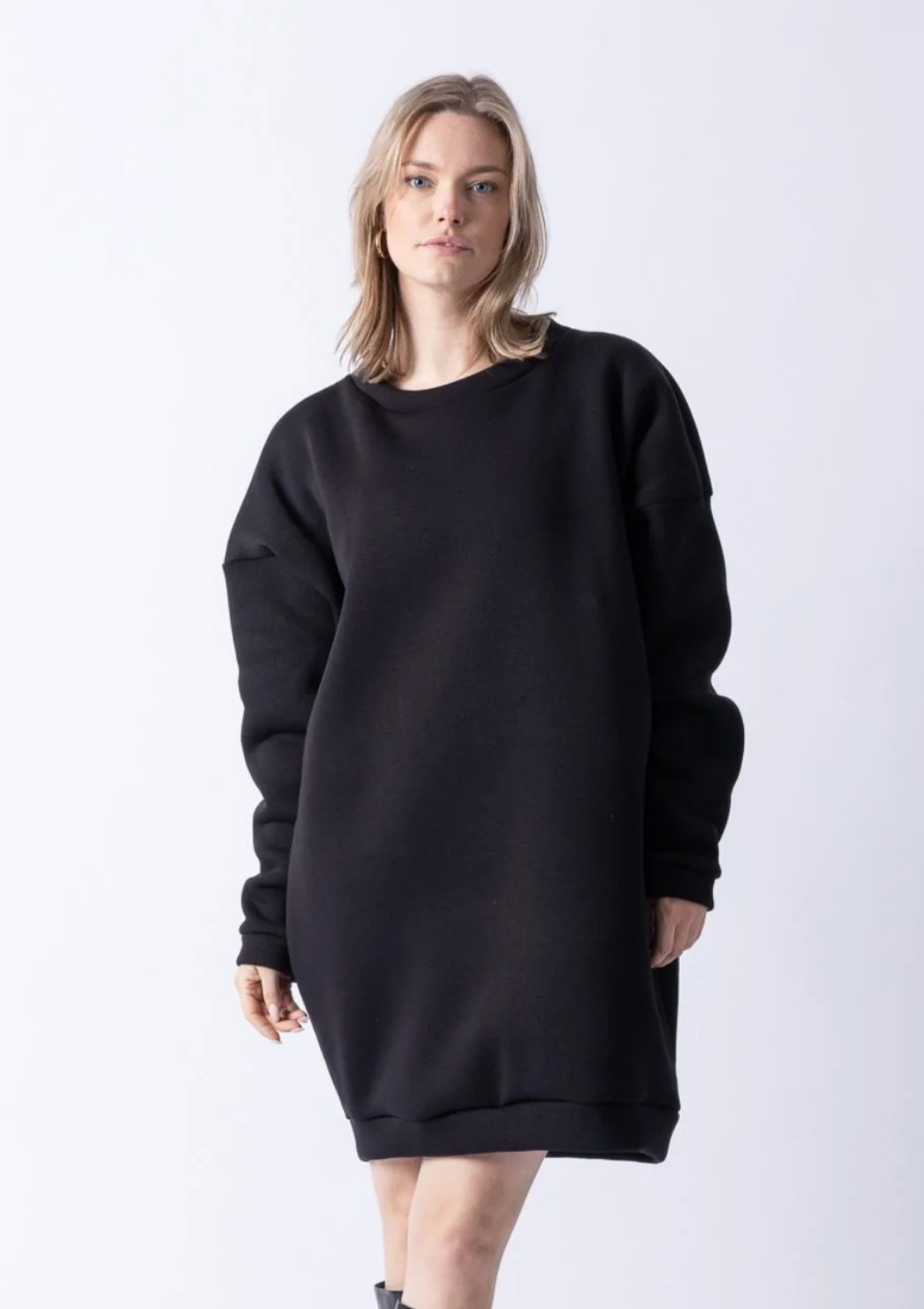 BASIC SWEATER DRESS
