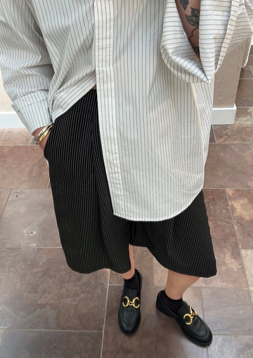 PINSTRIPE BERMUDA