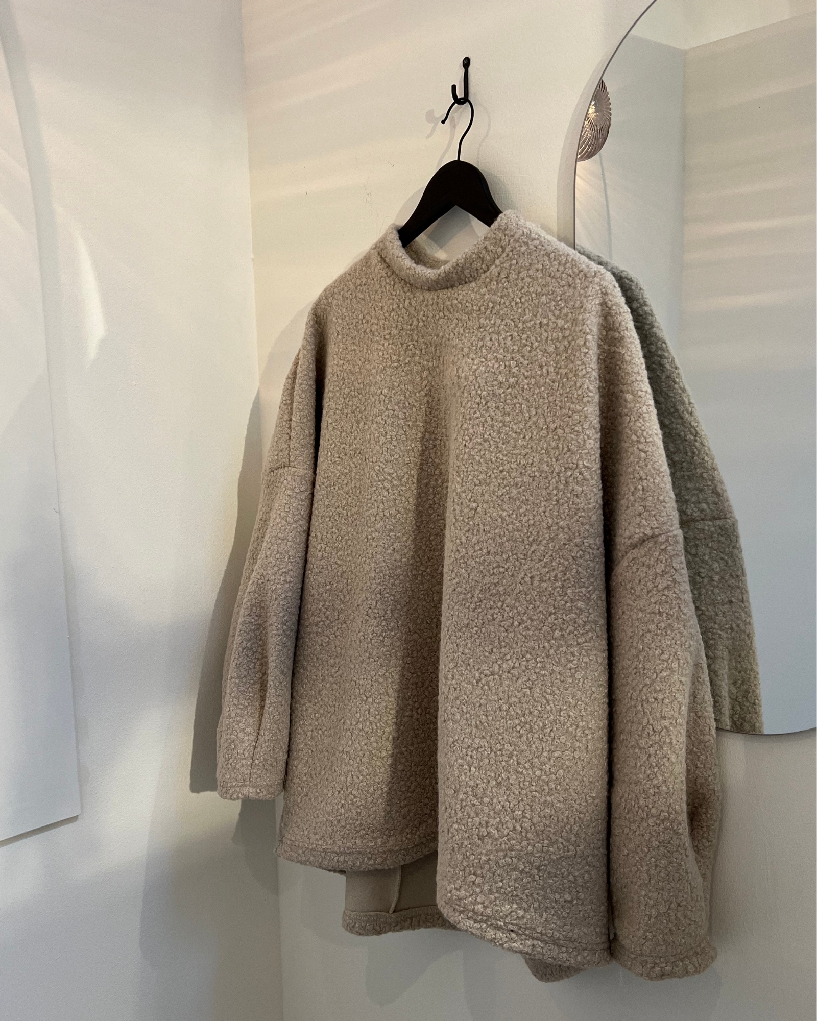 BOUCLÉ SWEATER LONG