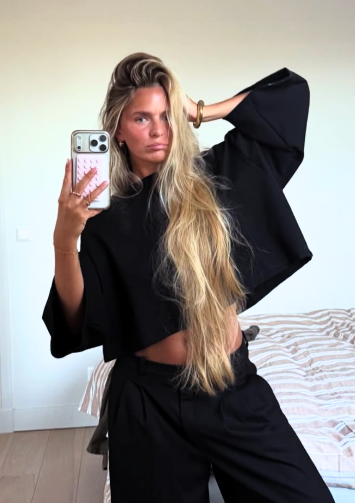CROPPED BOYFRIEND T