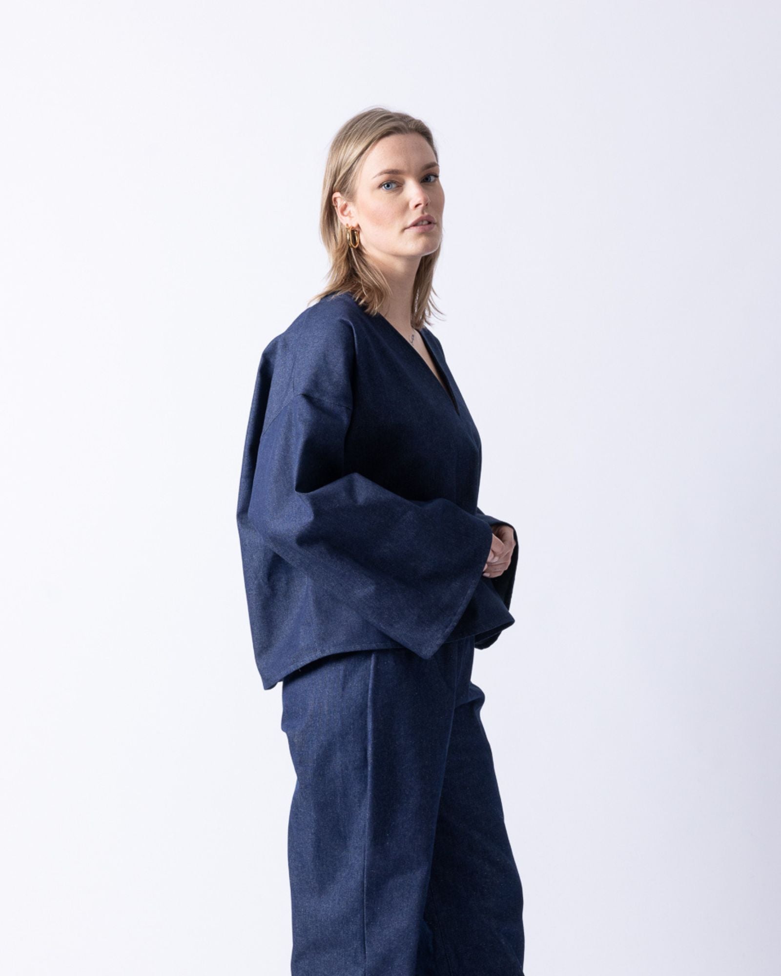 DENIM LONGSLEEVE BLUE