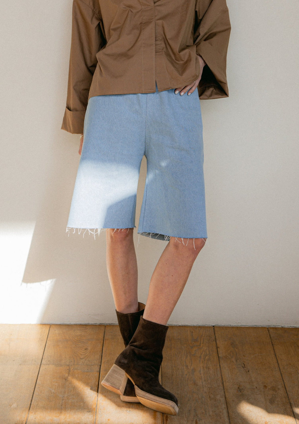 DENIM BERMUDA
