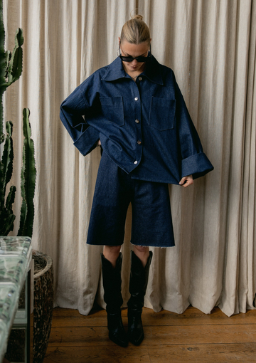 DENIM BERMUDA