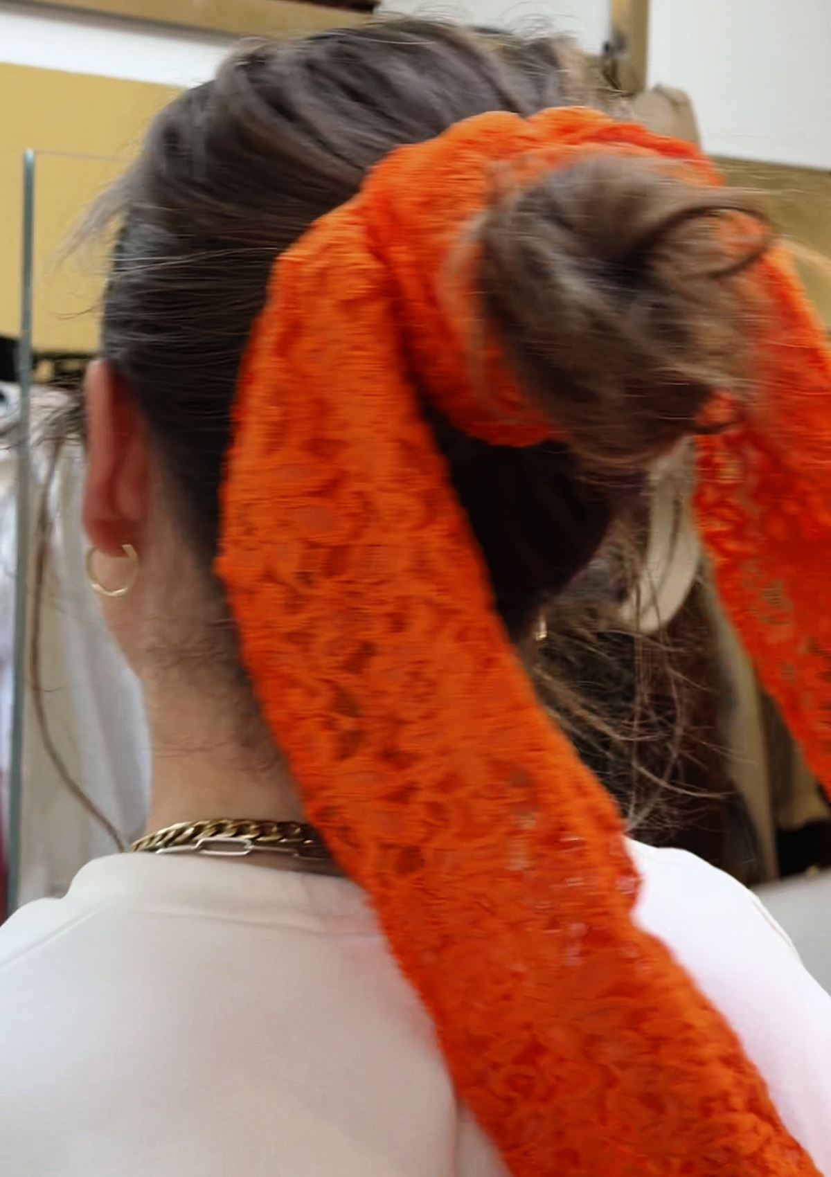 LACE BANDANA LONG