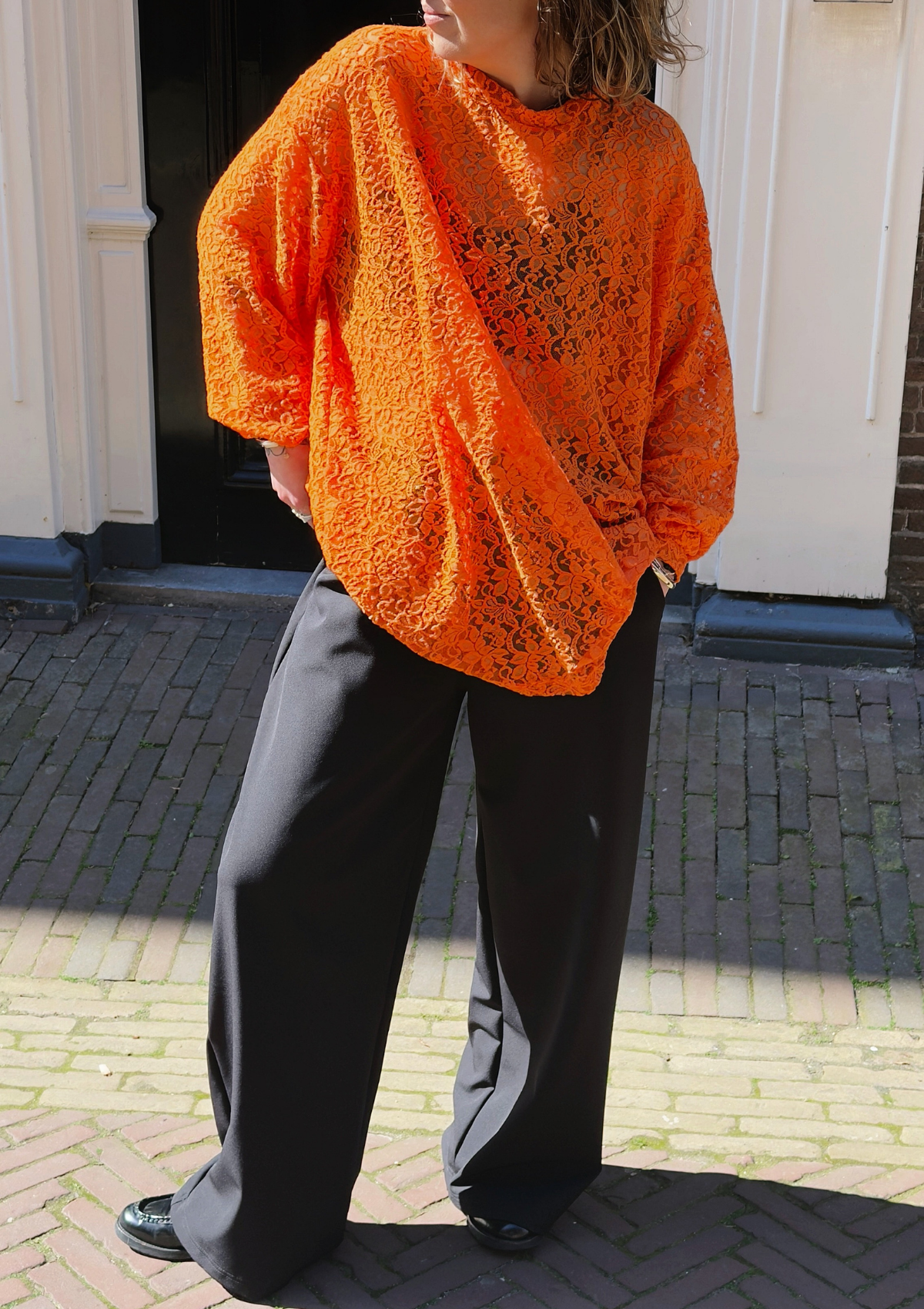 LACE BIG T LONGSLEEVE