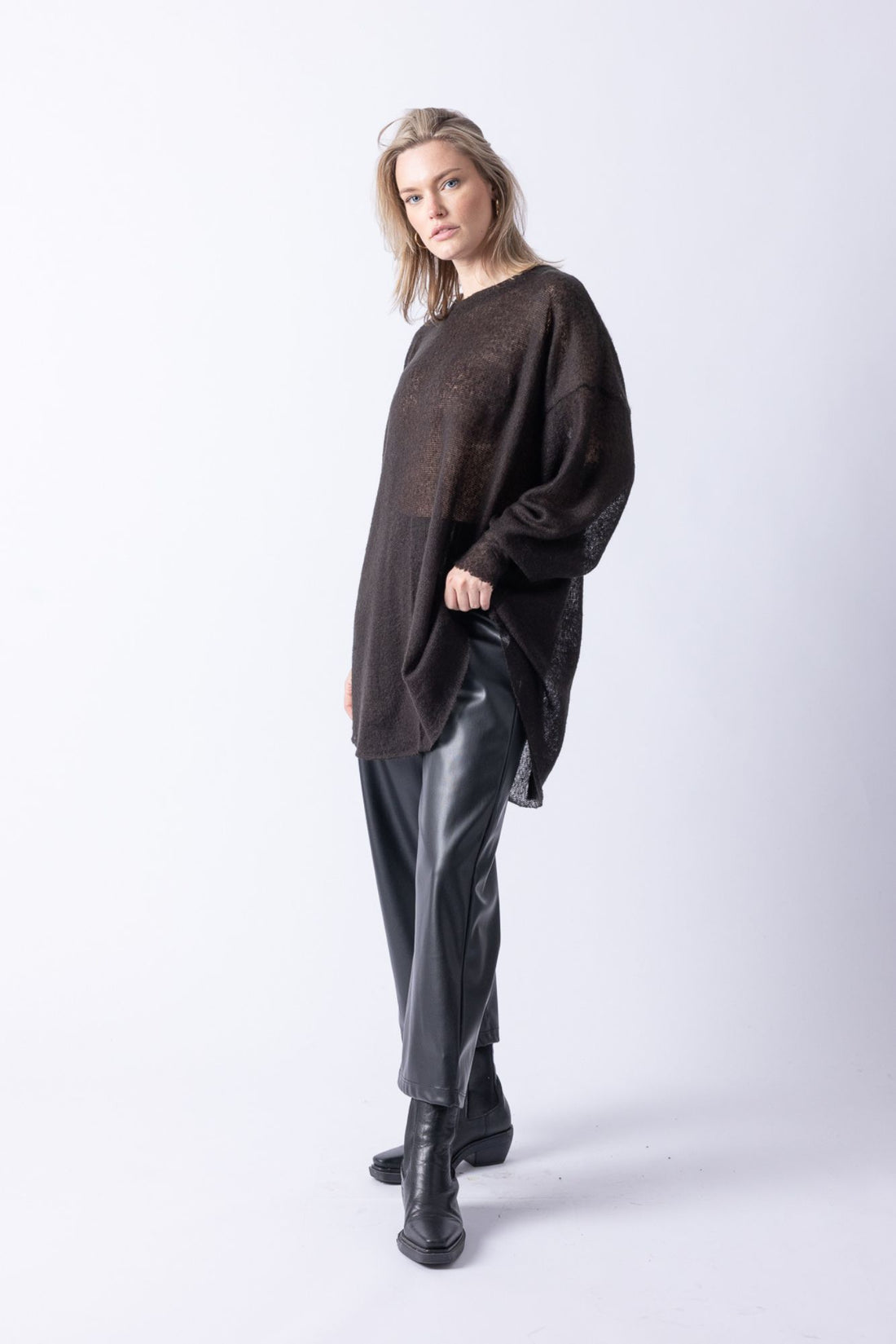 LEATHER ANKLE P