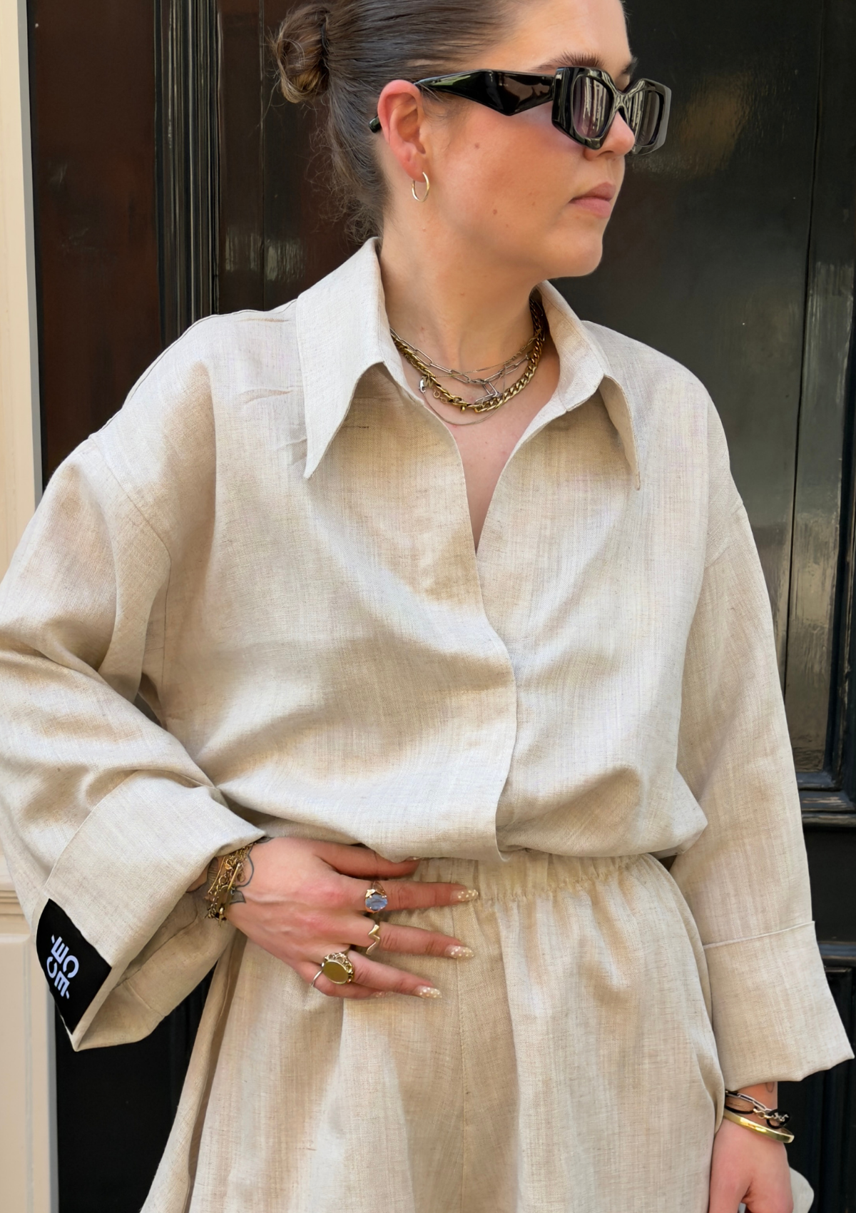 DADDY BLOUSE LINEN