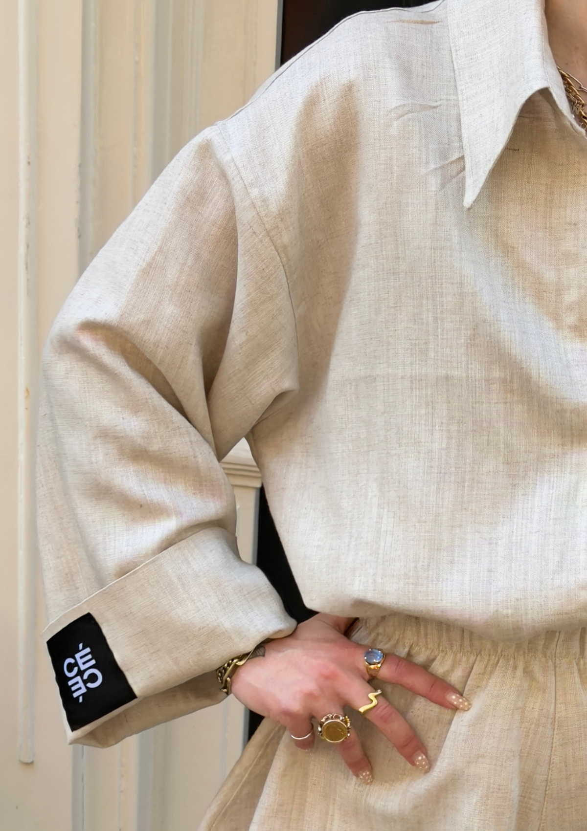 DADDY BLOUSE LINEN