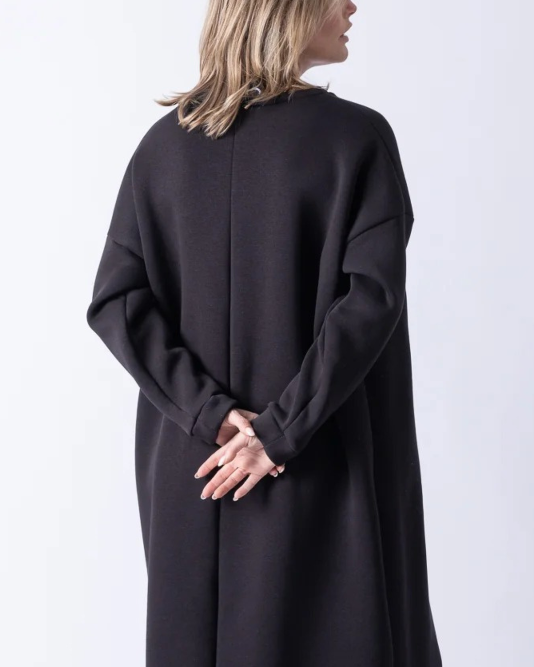 BASIC SWEATER MAXI DRESS