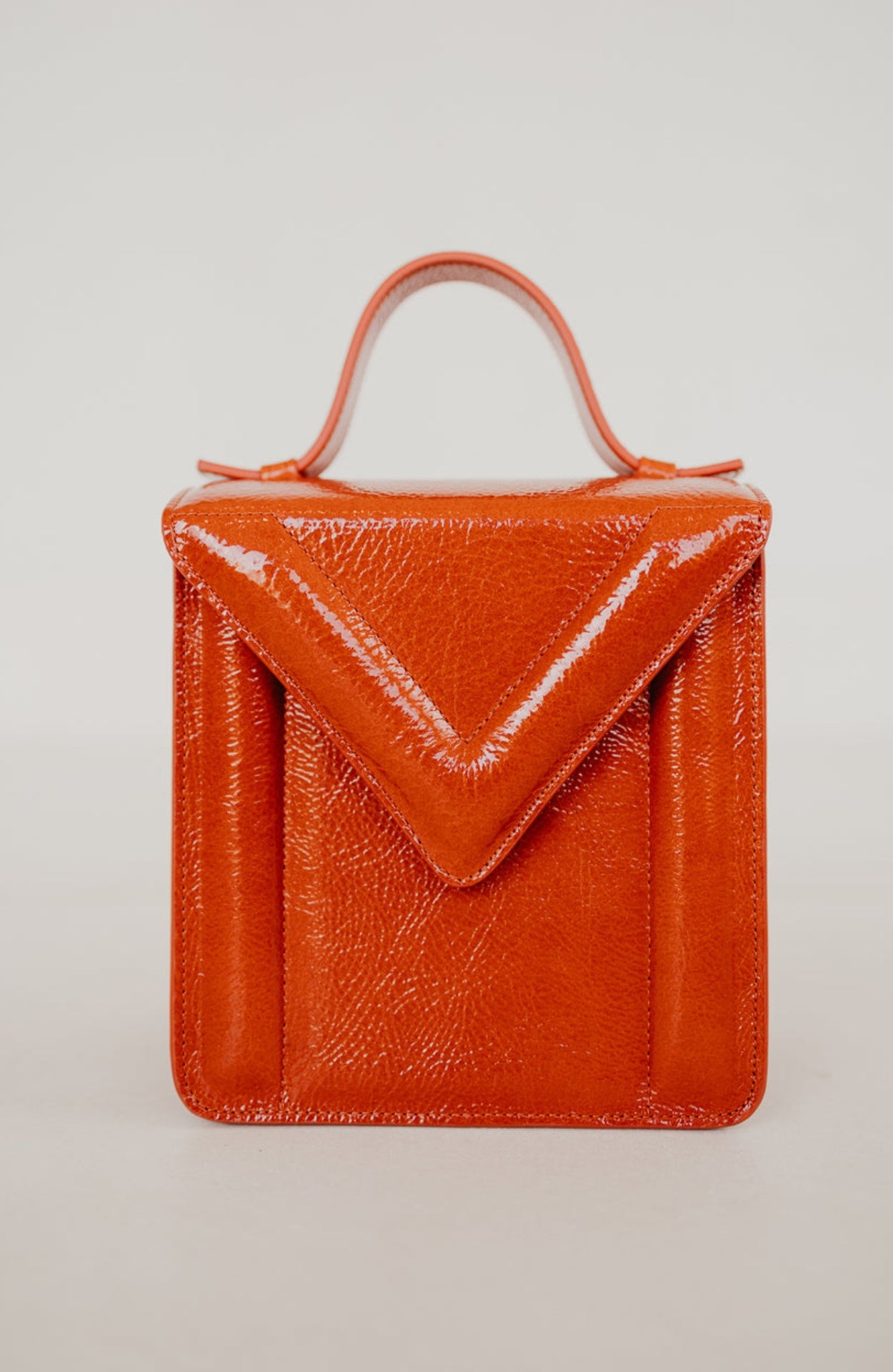 MIEKE DIERCKX | BOX BAG - GARNET