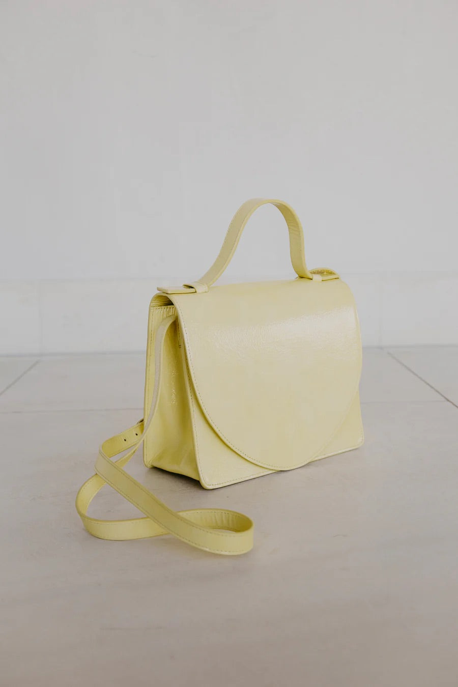 MIEKE DIERCKX | MINI BRIEFCASE - BUTTER STONE