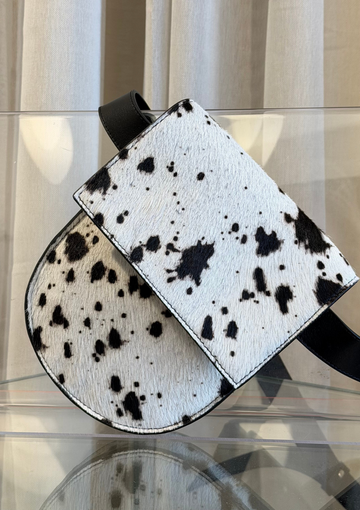 MIEKE DIERCKX | BELT BAG - BLACK PURE DALMATIËR