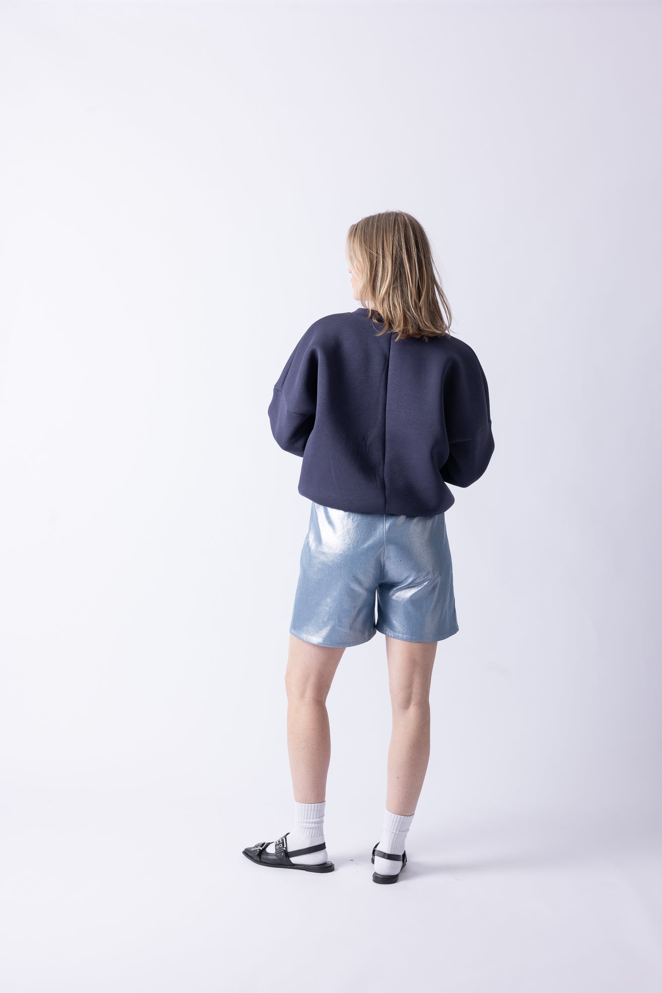 BASIC SWEATER BLUE
