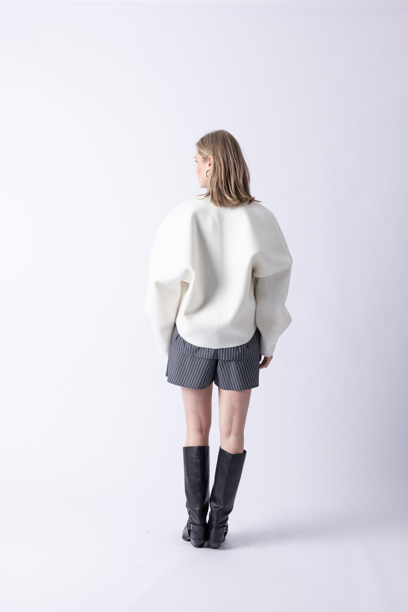 BOMBER VEST WHITE