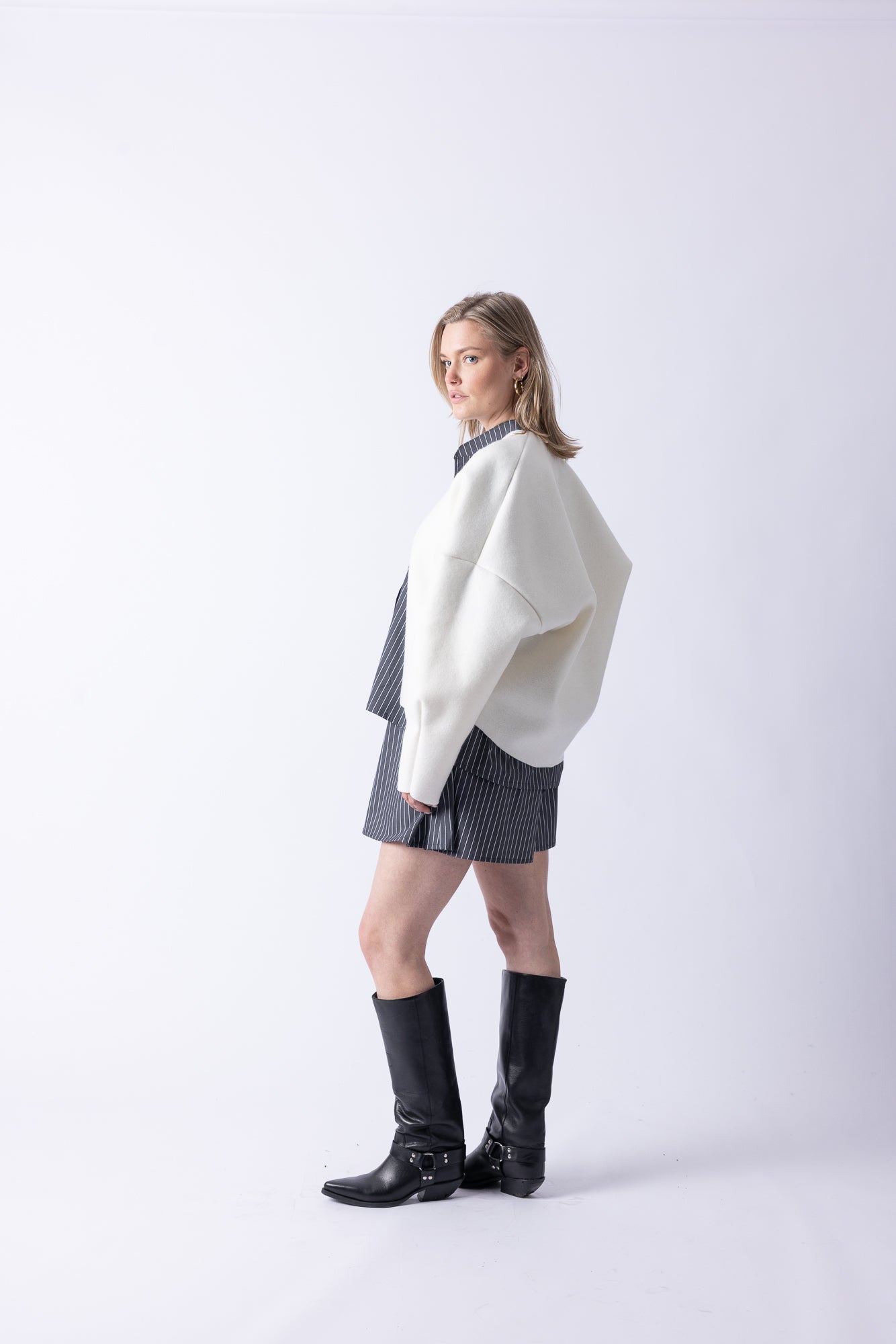 BOMBER VEST WHITE