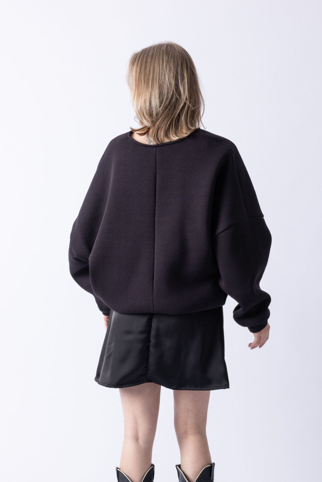 BOMBER SWEATER BLACK