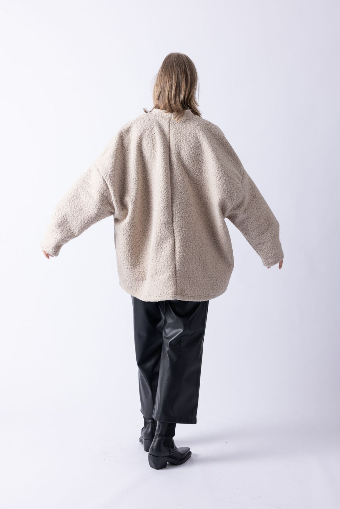 BOUCLE SWEATER CREME