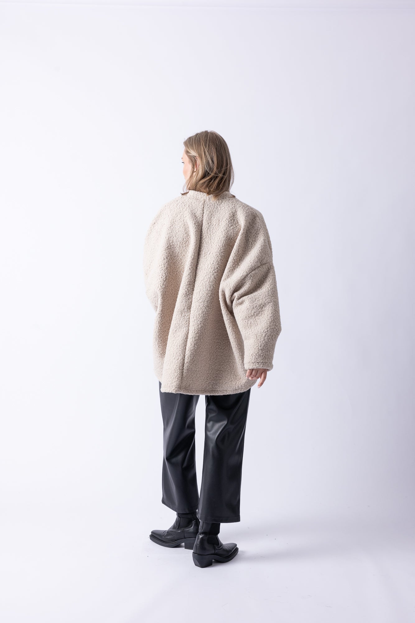 BOUCLE SWEATER CREME