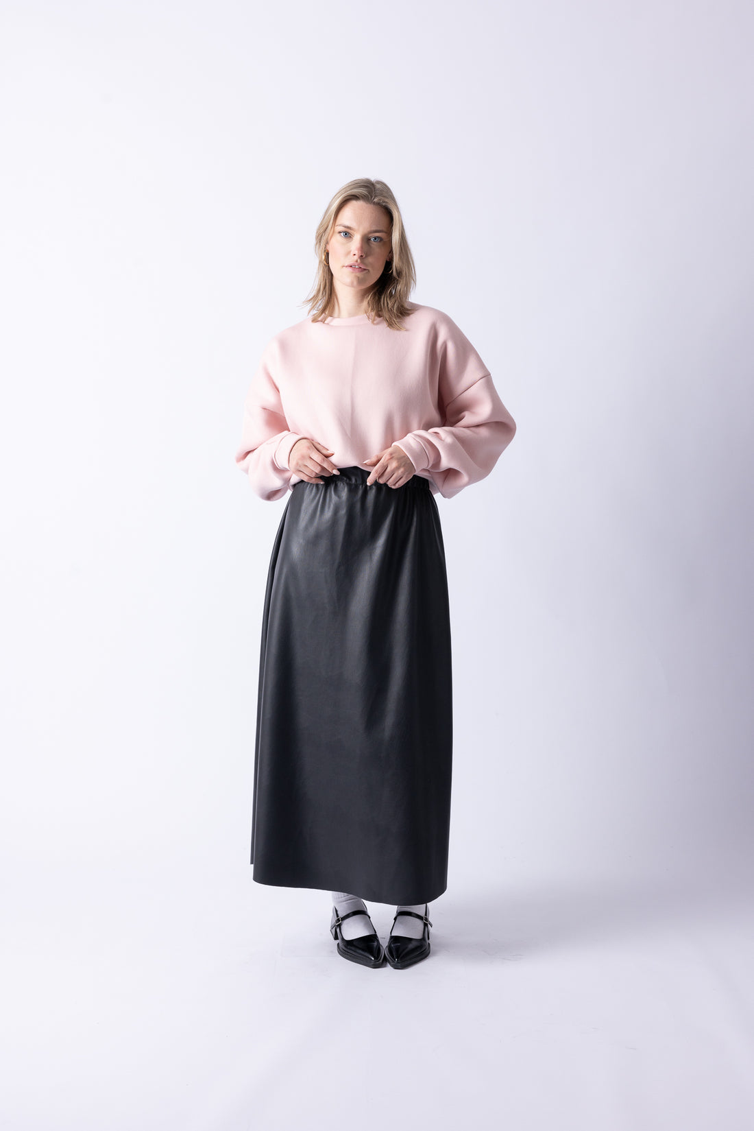 CROPPED SWEATER PINK