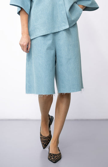 DENIM BERMUDA LIGHT BLUE