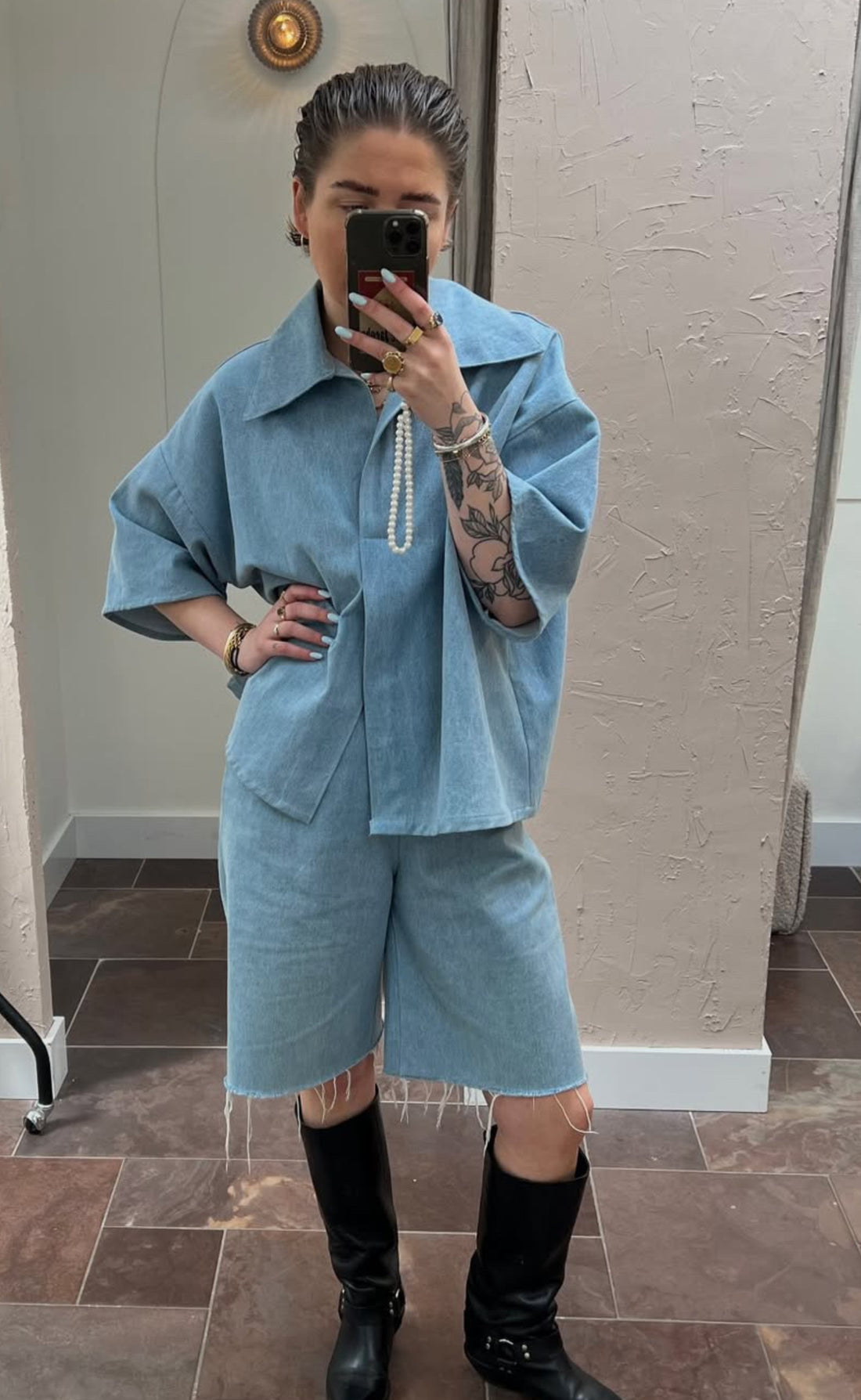 DENIM TANK