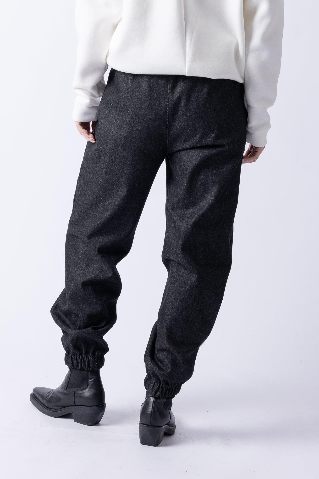 DENIM JOGGER GREY