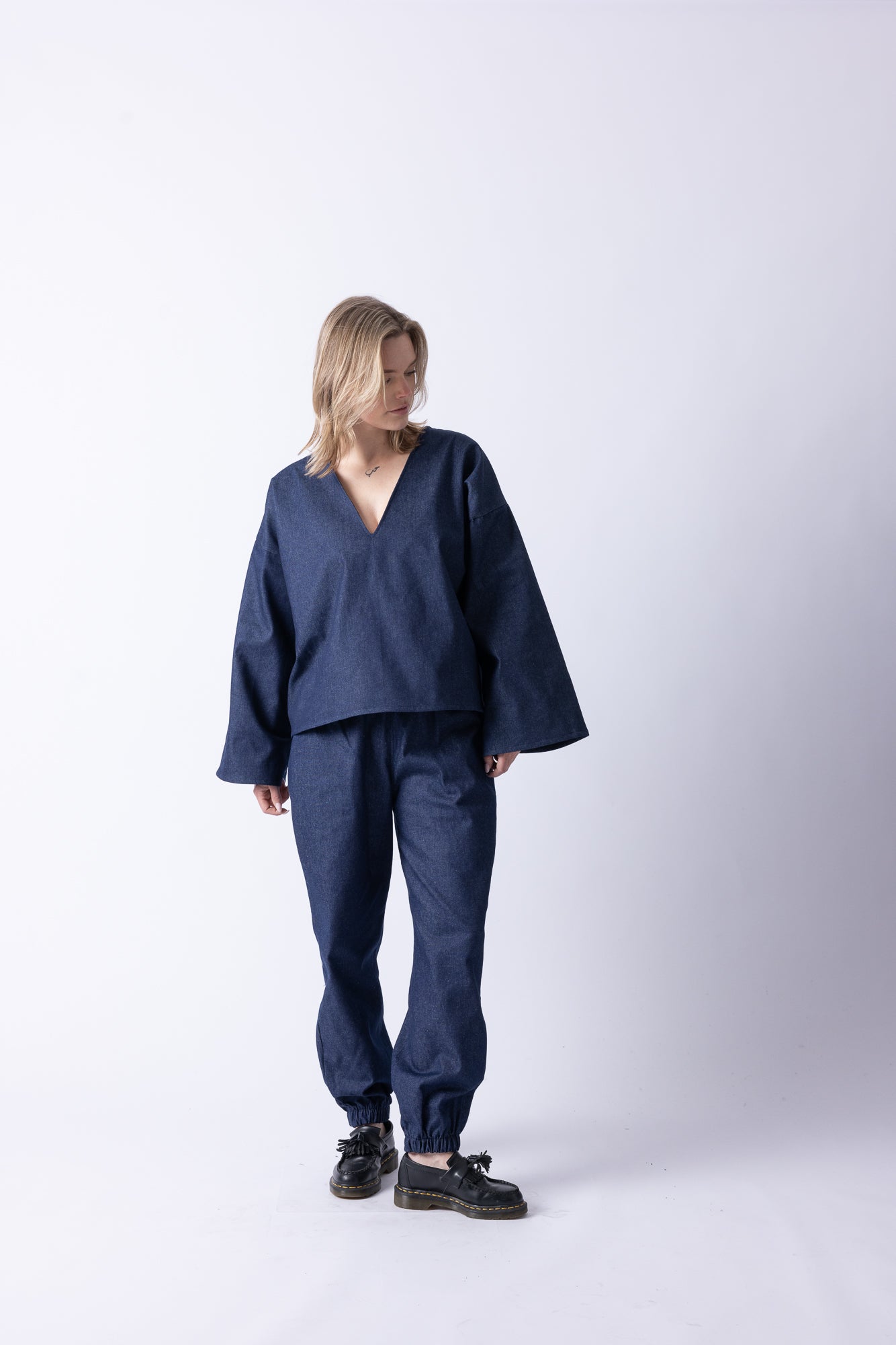 DENIM LONGSLEEVE BLUE