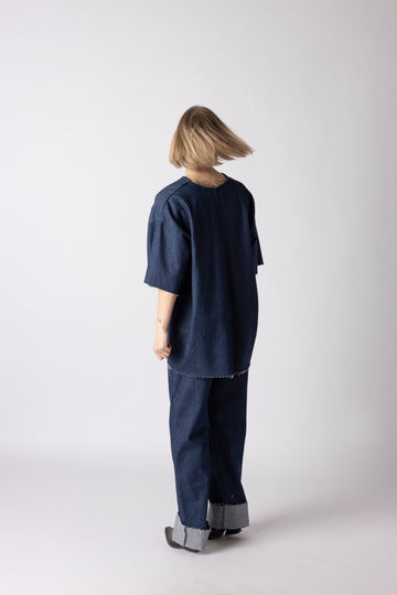 DENIM T DARK BLUE