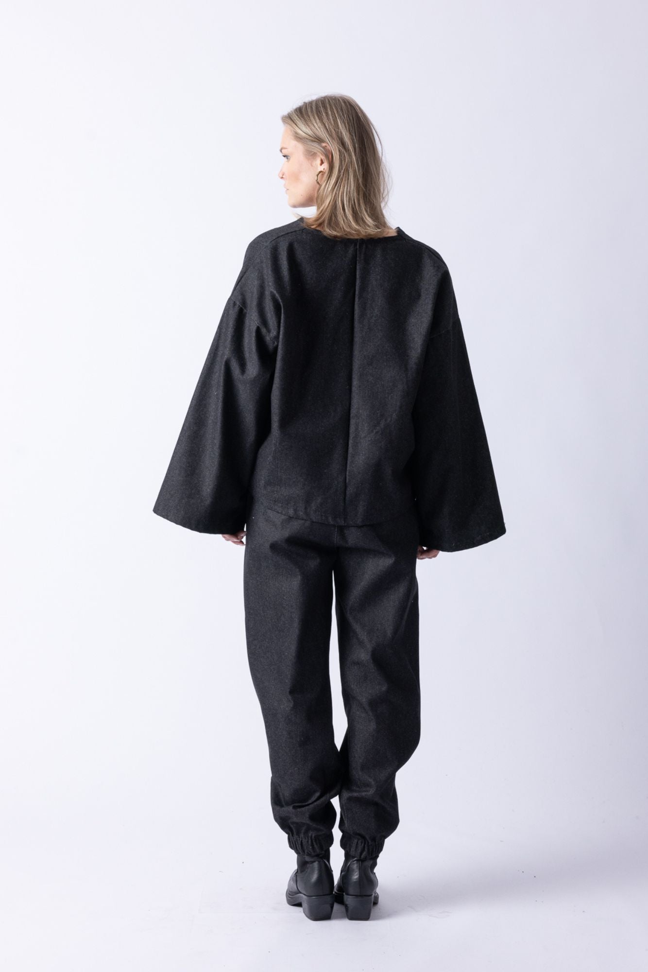 DENIM LONGSLEEVE GREY