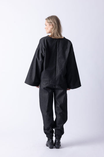 DENIM LONGSLEEVE GREY