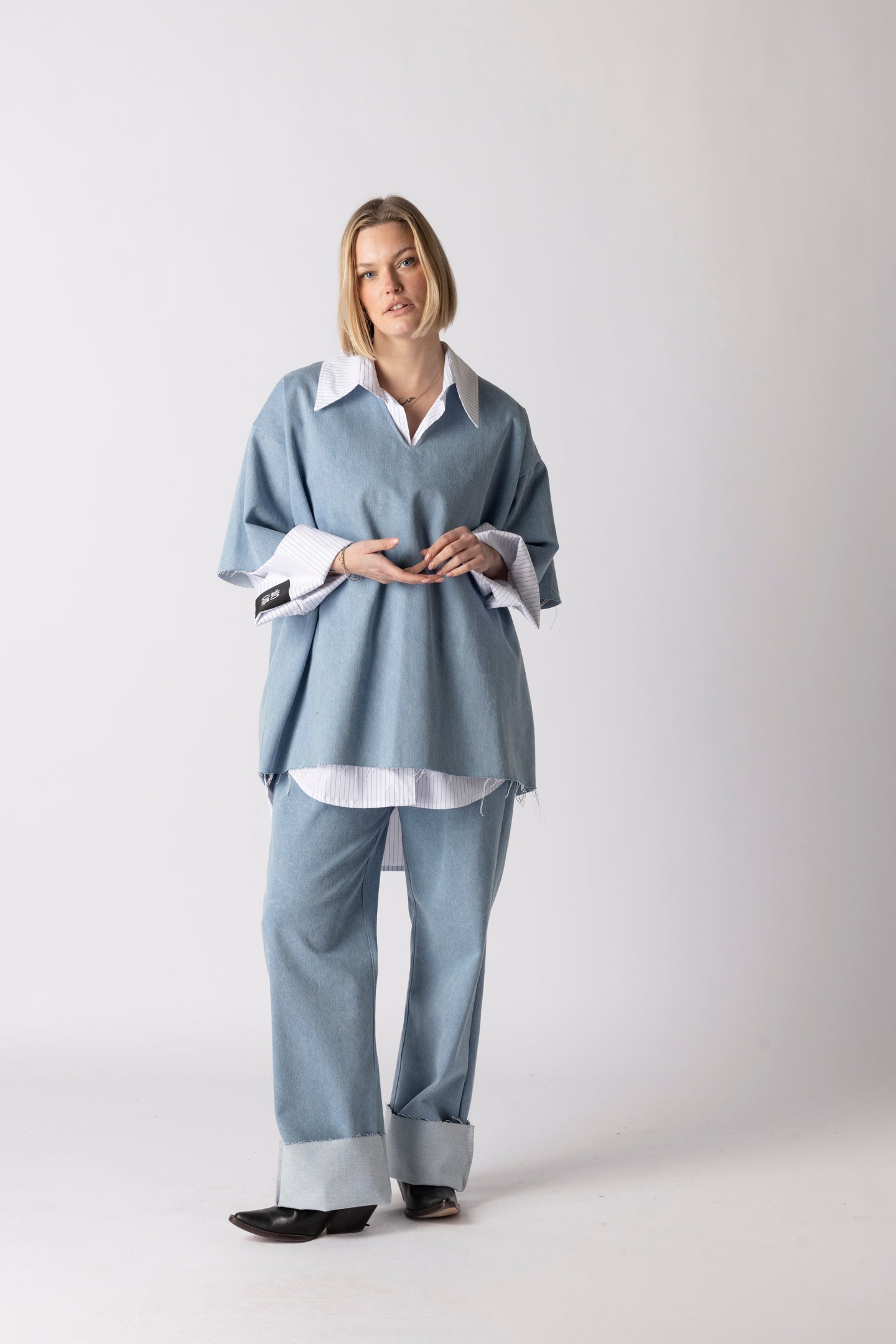DENIM T LIGHT BLUE