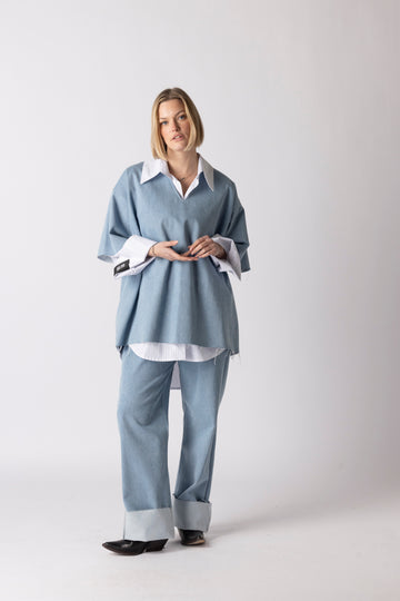 DENIM T LIGHT BLUE
