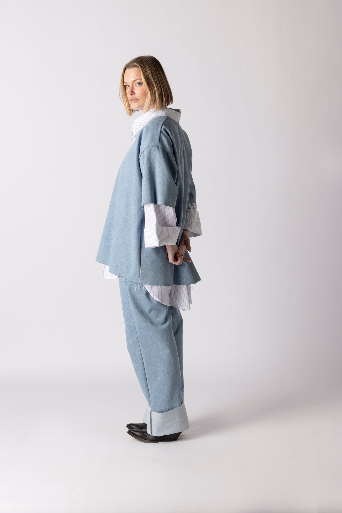 DENIM T LIGHT BLUE