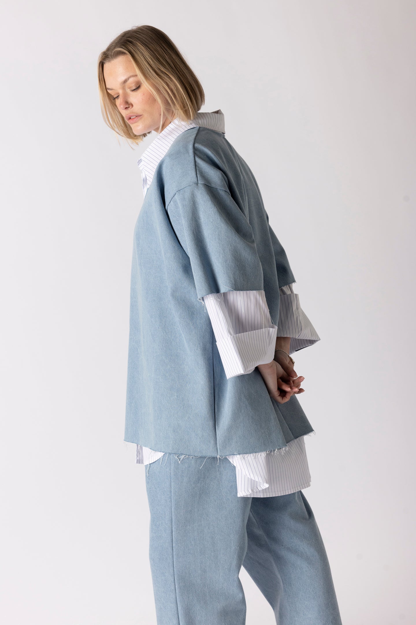 DENIM T LIGHT BLUE