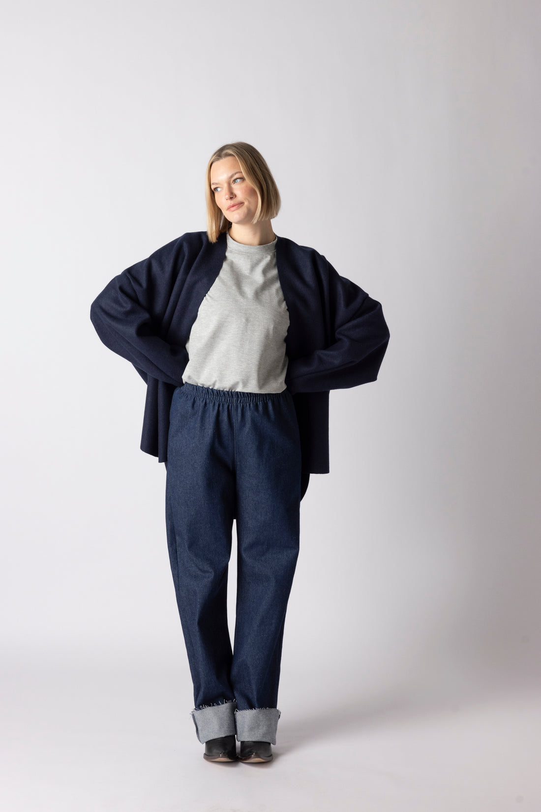 DENIM FOLD BLUE