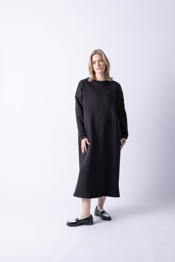 MAXI SWEAT BLACK