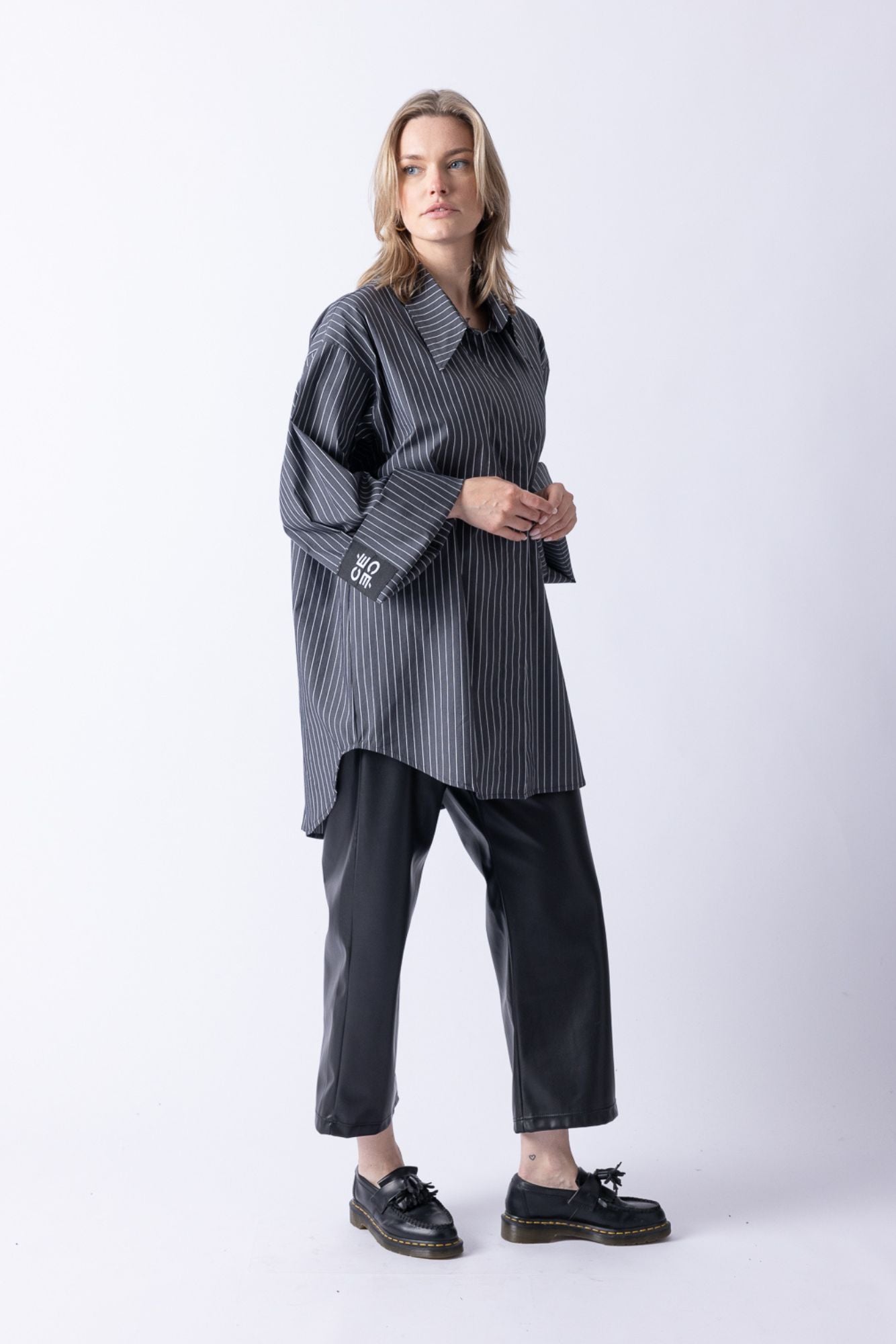 DADDY BLOUSE LONG STRIPE