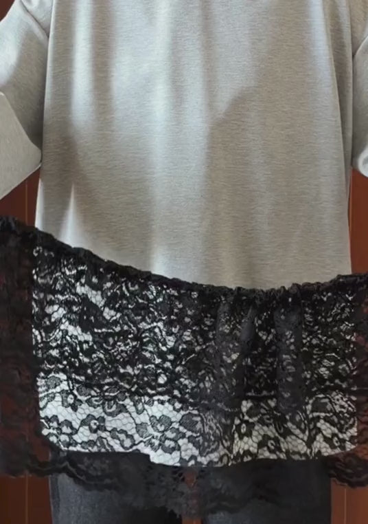 LACE WRAP SKIRT