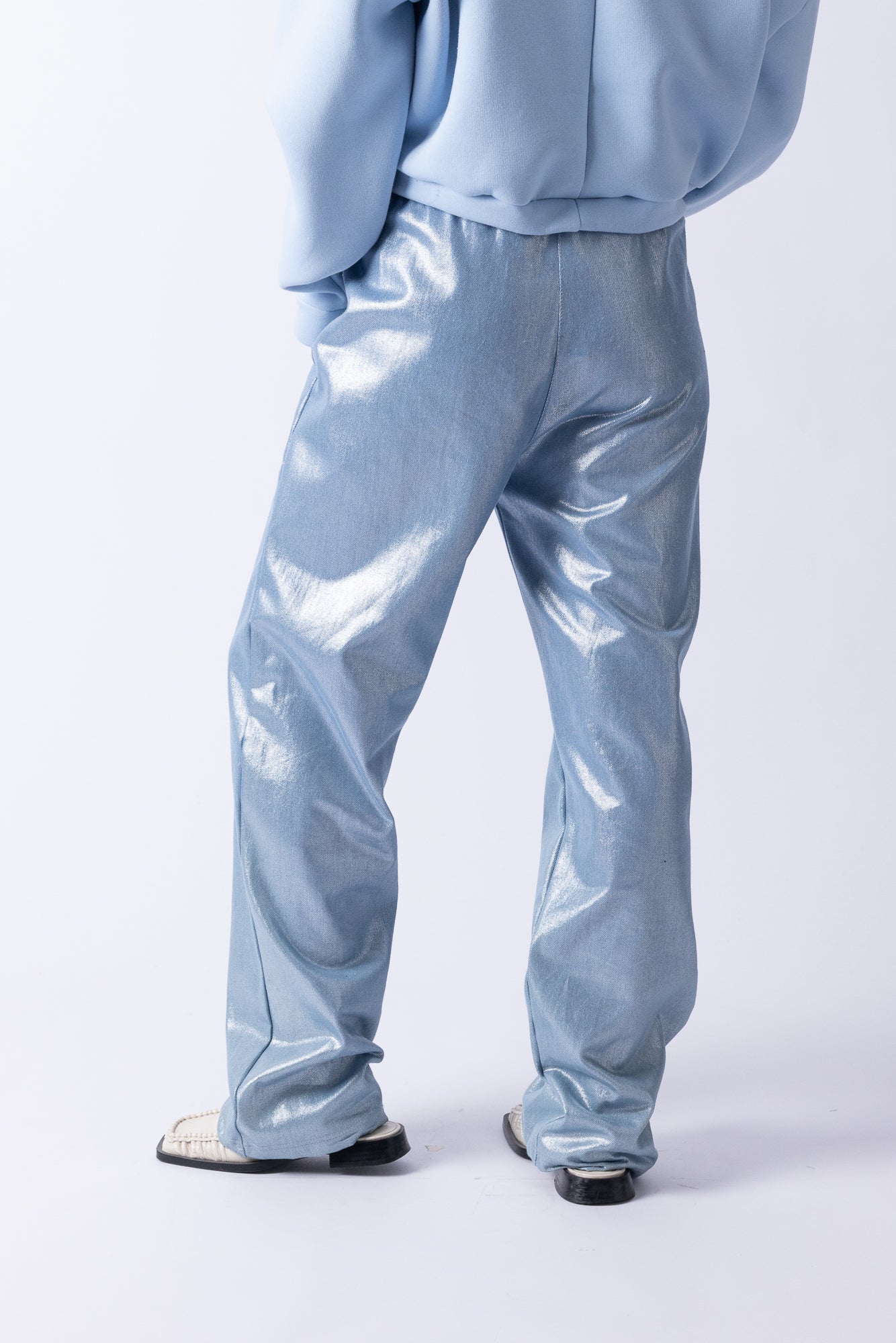 JEANS SILVER BLUE