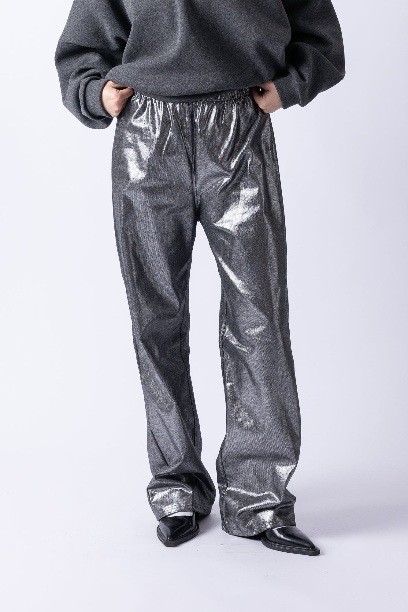 JEANS SILVER GREY